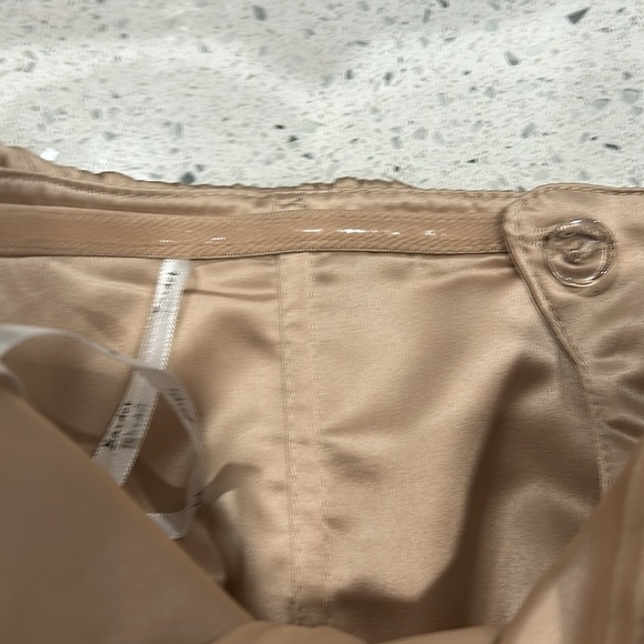 Revolve Bardot Caught Sleeve Off Shoulder Satin Bustier Top in Pebble - 4 - Picture 12 of 15